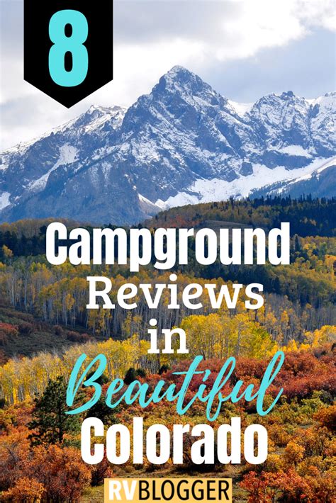 The 8 Best Rv Campgrounds In Colorado Rvblogger Road