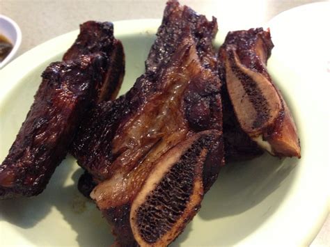 Shortrib pipikaula from Helena's Hawaiian Restaurant. Kalihi, Oahu