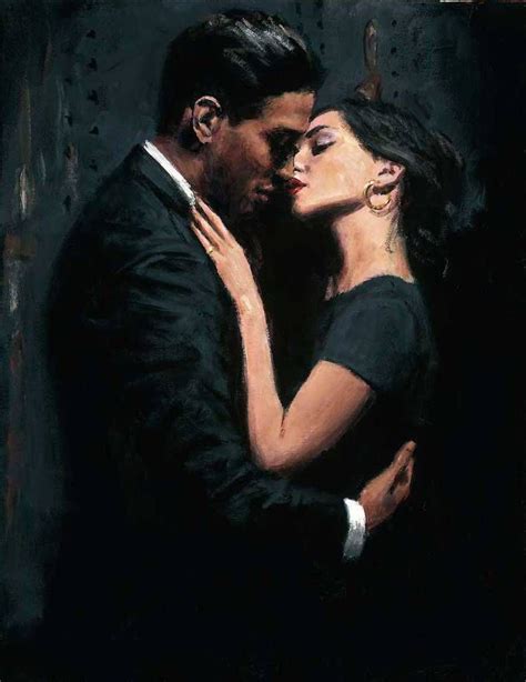 Romantic Encounters Paintings By Fabian Perez Fabian Perez Romantic