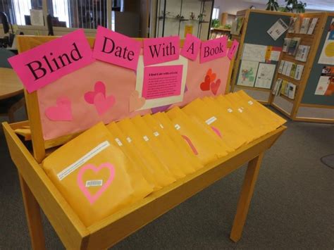 Blind Date With A Book Library Display Ideas Library Activities
