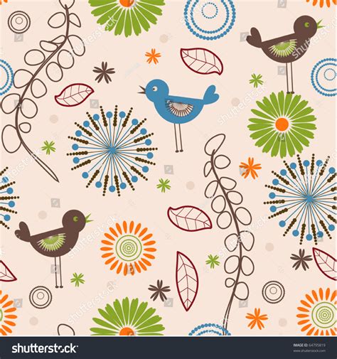 Get one seamless floral patterns with funky colors :) you will receive: Stylized Funky Floral Seamless Pattern Stock Vector ...