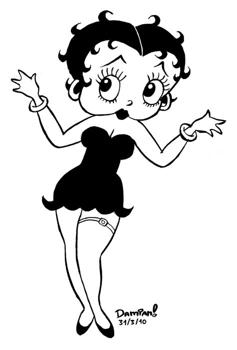 Betty Boop By Dill Tasker On Deviantart Betty Boop Art Betty Boop