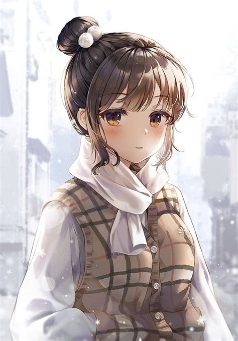 Anime Girls Wearing Winter Clothes