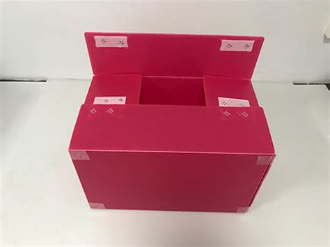Custom Reusable Plastic Corrugated Foldable Boxes Polyflute Supplier