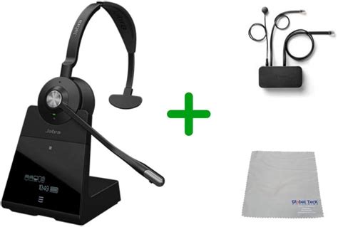 Avaya Compatible Jabra Engage Wireless Headset Bundle With