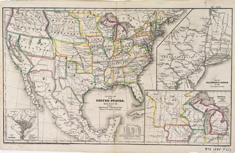 Political Map Of The United States 1845 This Map Was Cre Flickr