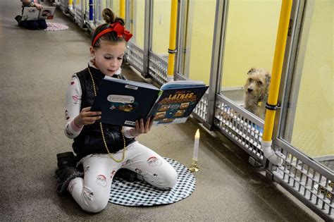 Kids Reading To Shelter Dogs To Help Get Them Adopted