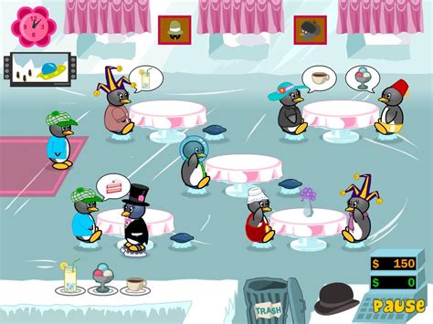 Pengoo's alarm clock didn't go off and he didn't hatch in time! Penguin Diner 2 for Android - APK Download