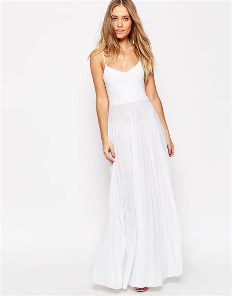 asos cami maxi dress with pleated skirt at white maxi dresses cami maxi dress maxi
