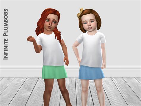 The Sims Resource Toddler Skirt