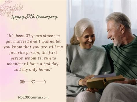 40 Best 37th Year Anniversary Quotes Wishes And Messages