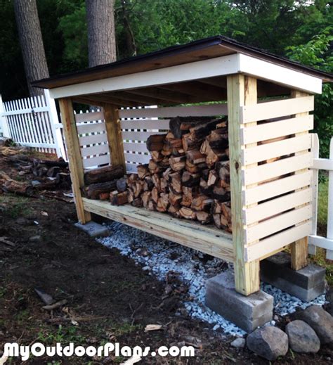 16 Free Firewood Storage Shed Plans Free Garden Plans