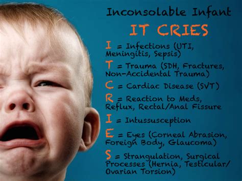 Lyrics to 'inconsolable' by backstreet boys. Inconsolable Child: A Mnemonic May Help - Emergency ...