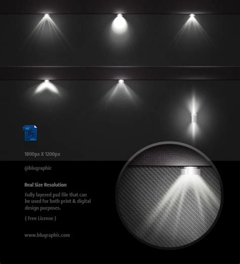Light Effect Photoshop Psd