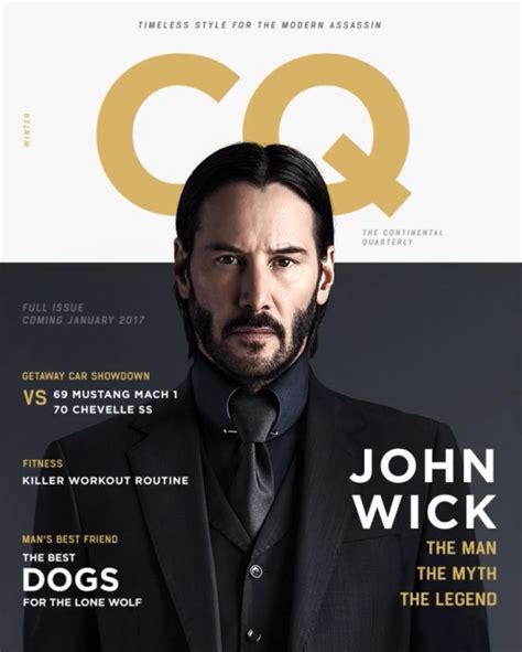 Movie director chad stahelski wit content about the country(international), movies with duration: JOHN WICK: CHAPTER 2 Viral Site Releases a Style Magazine ...