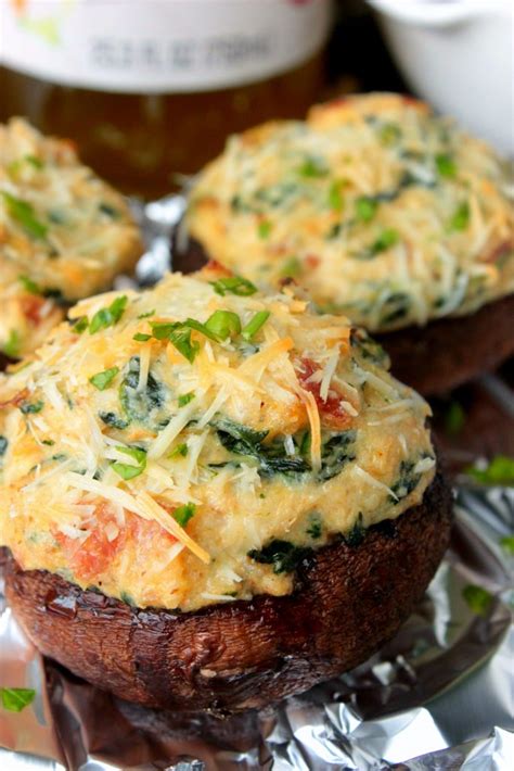 Use a spoon to gently scrape out and discard the mushroom gills to make room for the stuffing. Crab Stuffed Mushrooms - Big Bear's Wife