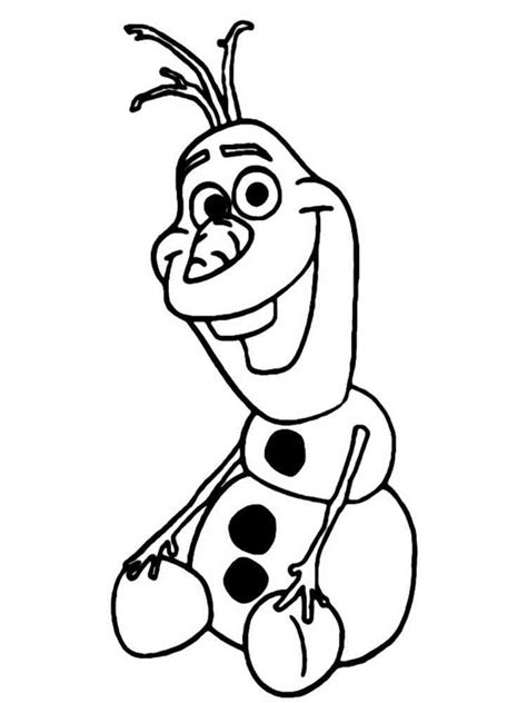 Olaf From Frozen Coloring Page Free Printable Coloring Pages Frozens