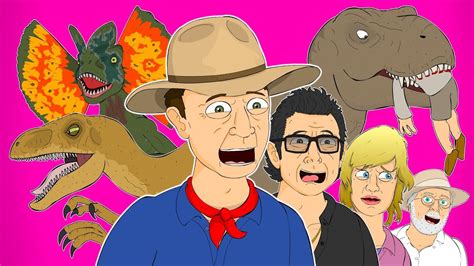 Jurassic Park The Musical Animated Parody Song Remastered Youtube