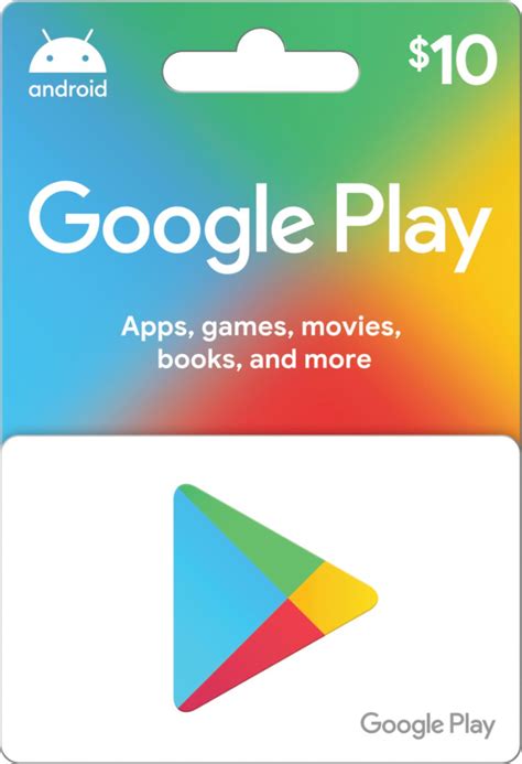 Customer Reviews Google Play 10 Gift Card GOOGLE PLAY BB 2017 10