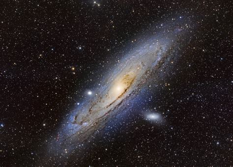 M31 The Andromeda Galaxy In Hargb Rastrophotography