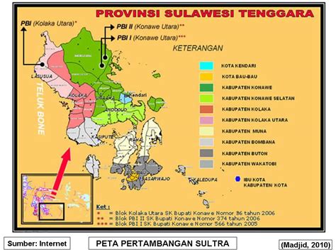 Peta Digital Peta Pertambangan Provinsi Sulawesi Tenggara