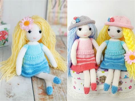 fancy knit dolls free patterns in 2020 knitting dolls free patterns knitted dolls free