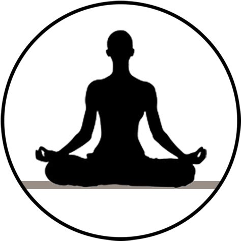 Meditation Clipart Yoga Class Person Meditating Silhouette Png