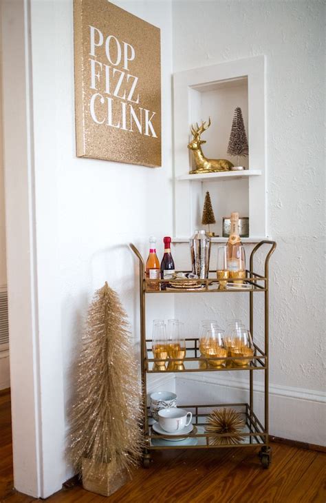 Gold bar cart decor ideas. Gold Bar Cart Gallery - Gold Bar Cart