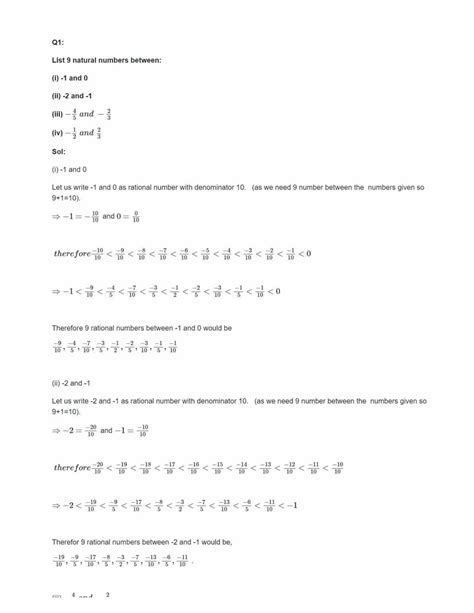 Applying Rational Numbers Worksheet Answers