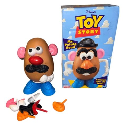 Disney Toys Toy Story Vintage Mr Potato Head With Original Box 995