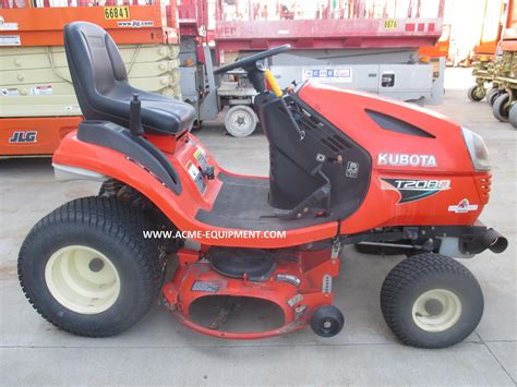 Used 2010 Kubota T2080 Other Equipment Riding Lawn Mowers Ebay