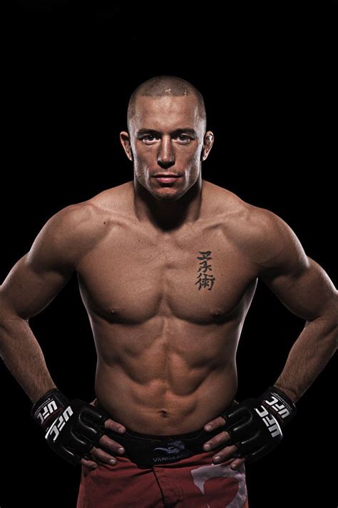 George St Pierre Gsp Iphone Wallpaper Ufc Fighters George St