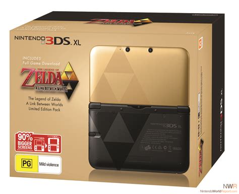 Special Edition Zelda 3ds Xl Coming To Australia And New Zealand News