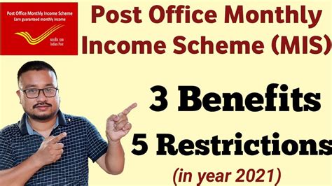 Post Office Monthly Income Scheme Mis Benefits Restrictions Po Mis