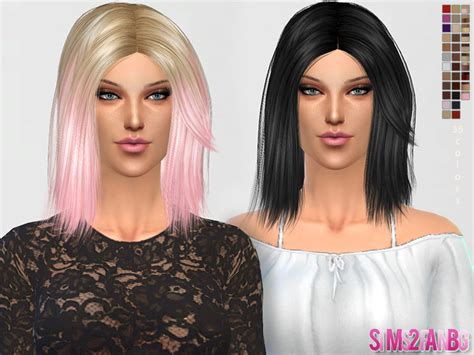 The Sims Resource Medium Hair 01