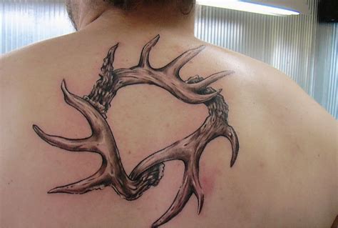24 Deer Antler Tattoos With Powerful Meanings Tattooswin Deer
