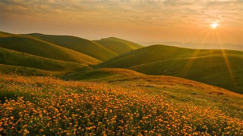 1920x1080 1920x1080 Sierra Nevada California Landscape Sun Hills