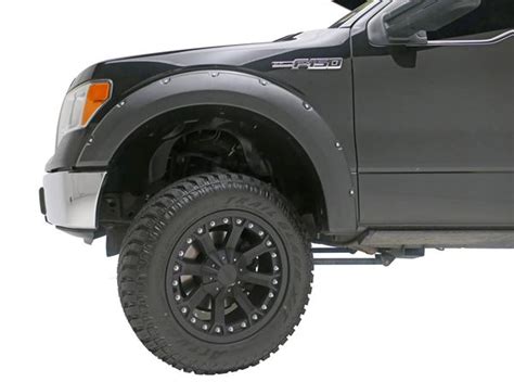 Trailfx Pffc3004t Pocket Style Exposed Fasteners Black Fender Flare