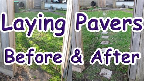 If sod is desired, it can be simply laid over the soil filled membranes on top of the pavers. How to Install Brick Pavers on Grass (Installing Brick ...