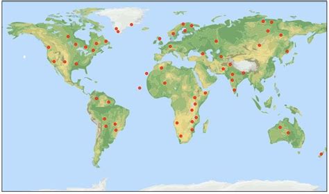 1 Distribution Of Carbonatites Globally Figure From Jones Et Al 2013