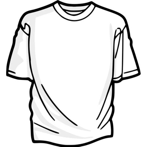 White T Shirt Drawing Clipart Best