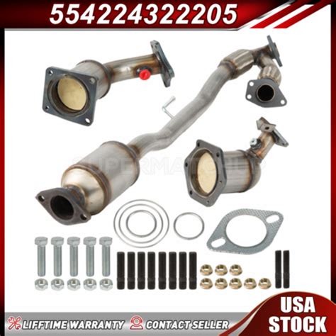 All Three Catalytic Converters For 2008 2019 Nissan Murano 35l