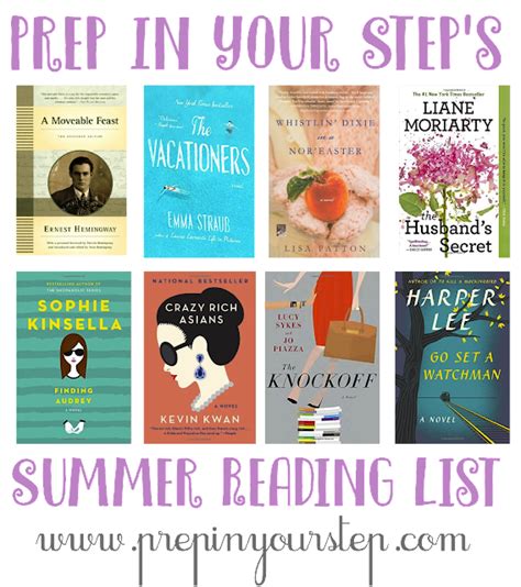 Prep In Your Step By Choice Summer Reading