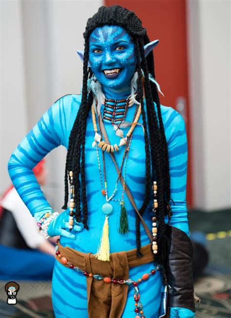 Photographer Navi From Avatar Blue Alien Cat Girl At Slcc17 Artofit