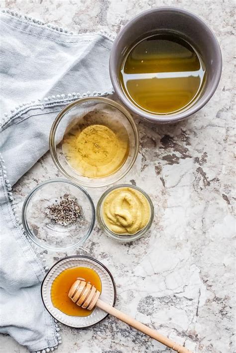 This Homemade Honey Dijon Vinaigrette Dressing Recipe Is Super Easy Ready In Only Minutes And