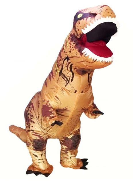 Adult Inflatable T Rex Tyrannosaurus Costume Dinosaur Halloween Suit