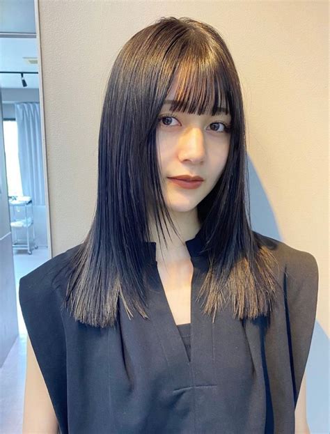 ボード「髪型」のピン ヘアスタイリング ミディアムロング 姫カット ロング