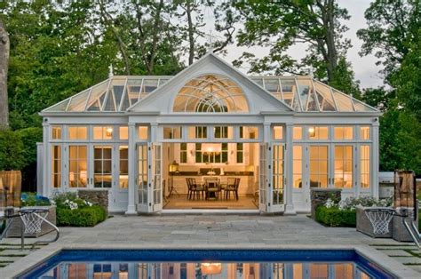 Image Result For Glass Pool Houses French Style Pool House Designs