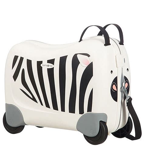 Samsonite Dream Rider Ride On Childrens Suitcase Zebra By Samsonite