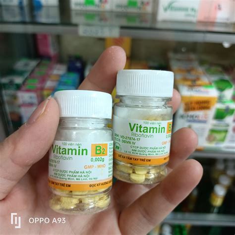 Vitamin B2 Supplement Vial Of 100 Vitamin B2 Tablets Shopee Malaysia